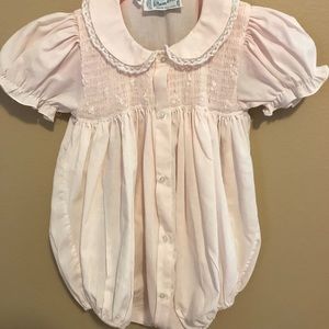 Feltman Bros Sz 24 mos smocked Easter bubble